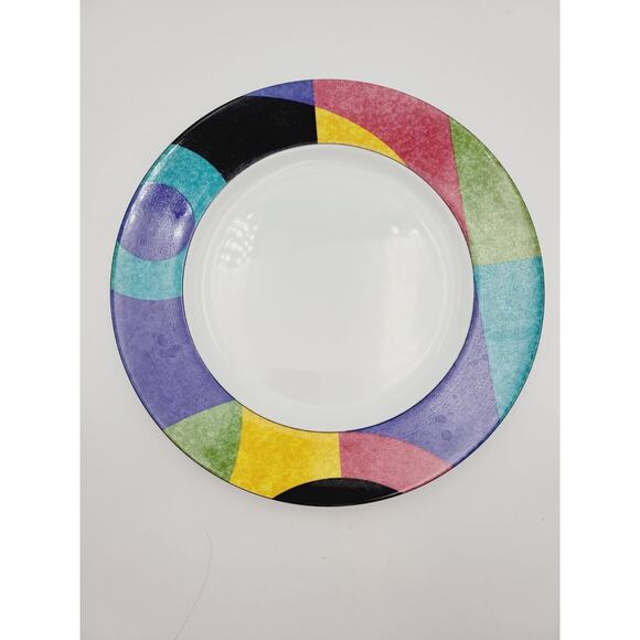 Mikasa California Currents Round Serving Plate Platter M5101 12" Round - Picture 2 of 9